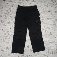 34 - Vintage Y2K Cat Pants work where heavyweight carpenter - Black - 34