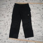 34 - Vintage Y2K Cat Pants work where heavyweight carpenter - Black - 34