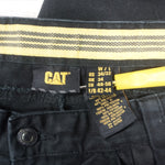 34 - Vintage Y2K Cat Pants work where heavyweight carpenter - Black - 34