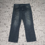 36X30 - Vintage Y2K American Vintage Pants embroidered logo - Blue - 36X30