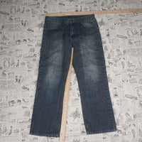 36X30 - Vintage Y2K American Vintage Pants embroidered logo - Blue - 36X30