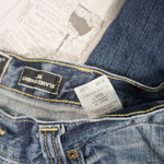 38 - Vintage Y2K Levi's Pants wide leg baggy faded denim - Blue - 38