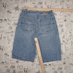 30 - Vintage Y2K Faded Glory Shorts baggy wide leg faded - Blue - 30