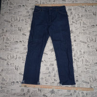 38 - Vintage Y2K Wrangler Jeans essential work where cowboy 2 - Blue - 38