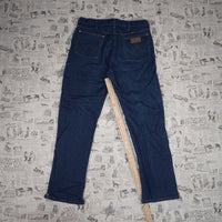 38 - Vintage Y2K Wrangler Jeans essential work where cowboy 2 - Blue - 38