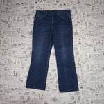 36X32 - Vintage Y2K Levi's Pants 17 made guatemala bootcut - Blue - 36X32