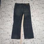34 - Vintage Y2K American Vintage Pants wide leg baggy brown - Blue - 34
