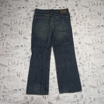 34 - Vintage Y2K American Vintage Pants wide leg baggy brown - Blue - 34
