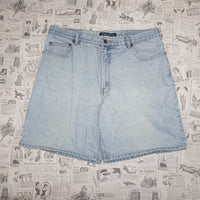 38 - Vintage Y2K High Sierra Shorts light wash faded denim - Blue - 38