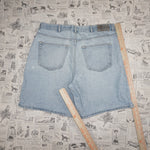38 - Vintage Y2K High Sierra Shorts light wash faded denim - Blue - 38
