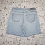 38 - Vintage Y2K High Sierra Shorts light wash faded denim - Blue - 38