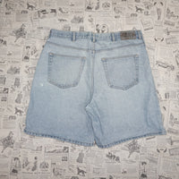 38 - Vintage Y2K High Sierra Shorts light wash faded denim - Blue - 38