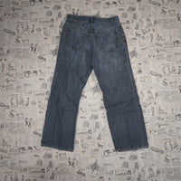 31X30 - Vintage Y2K American Rag Pants essential faded wide - Blue - 31X30