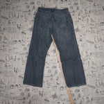 31X30 - Vintage Y2K American Rag Pants essential faded wide - Blue - 31X30