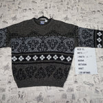 XL - Vintage Y2K Today's News Sweatshirts checkerboard royal - Gray So I Can - XL