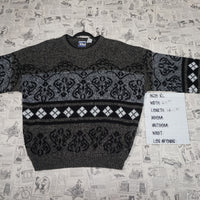 XL - Vintage Y2K Today's News Sweatshirts checkerboard royal - Gray So I Can - XL