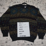 M - Vintage Y2K Sears Sweatshirts description knitted - Gray - M