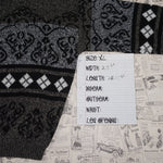 XL - Vintage Y2K Today's News Sweatshirts checkerboard royal - Gray So I Can - XL