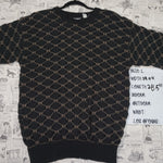 L - Vintage Y2K Saturdays Sweatshirts abstract pattern - Gray - L