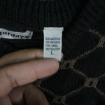 L - Vintage Y2K Saturdays Sweatshirts abstract pattern - Gray - L