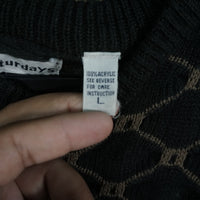 L - Vintage Y2K Saturdays Sweatshirts abstract pattern - Gray - L