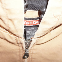 XL - Vintage Y2K Craftsman Jackets Coats faded khaki beige - XL
