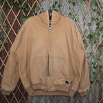 XL - Vintage Y2K Craftsman Jackets Coats faded khaki beige - XL