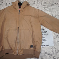 XL - Vintage Y2K Craftsman Jackets Coats faded khaki beige - XL