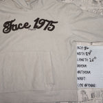 XL - Vintage Y2K American Vintage Hoodies face 1975 original - Beige - XL