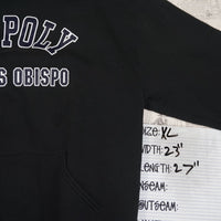 XL - Vintage Y2K Russell Athletic Hoodies cal poly san luis - Black - XL
