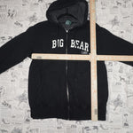 S - Vintage Y2K American Vintage Hoodies rib thermal - Black - S