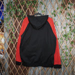 L - Vintage Y2K Tap Out Hoodies embroidered chest hit spell - Black - L