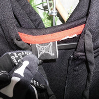 L - Vintage Y2K Tap Out Hoodies embroidered chest hit spell - Black - L