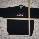 XL - Vintage Y2K American Vintage Sweatshirts embroidered - Black - XL