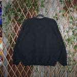 XL - Vintage Y2K American Vintage Sweatshirts embroidered - Black - XL