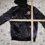 M - Vintage Y2K Nba Jackets Coats galaxy print aop los - Black - M