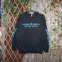 L - Vintage Y2K American Vintage Hoodies santa cruz - Black - L