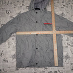 L - Vintage Y2K Prada Jackets Coats puffer marble pattern - Gray - L