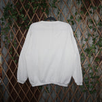 XL - Vintage Y2K American Vintage Sweatshirts flowers birds - White - XL