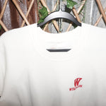 XL - Vintage Y2K American Vintage Sweatshirts wisconsin - White - XL
