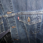 L - Vintage Y2K Levi's Jackets Coats description denim dark - Blue - L