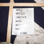 L - Vintage Y2K Polo Ralph Lauren Hoodies zip heavyweight - Blue - L