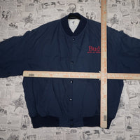 L - Vintage Y2K Budweiser Jackets Coats bud king beers light - Blue - L