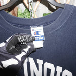 XL - Vintage Y2K Champion Sweatshirts illinois university - Blue - XL