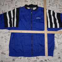 XL - Vintage Y2K Adidas Jackets Coats description zip - Blue - XL