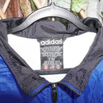 XL - Vintage Y2K Adidas Jackets Coats description zip - Blue - XL