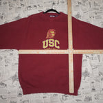 M - Vintage Y2K American Vintage Sweatshirts usc trojans - Red - M