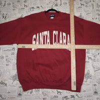 L - Vintage Y2K Jansport Sweatshirts santa clara embroidered - L