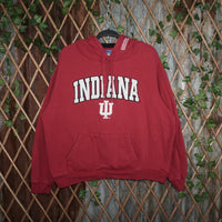M - Vintage Y2K American Vintage Hoodies indiana hoosiers - Red - M