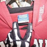 M - Vintage Y2K American Vintage Hoodies indiana hoosiers - Red - M